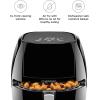 imageChefman Electric Indoor Air Fryer  Grill Does It All CountertopSize 5in1 Unit Can Air Fry Grill Roast Bake and Broil Removable Integrated Probe Thermometer Guarantees Perfect Doneness8 QT  Window
