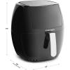 imageChefman Electric Indoor Air Fryer  Grill Does It All CountertopSize 5in1 Unit Can Air Fry Grill Roast Bake and Broil Removable Integrated Probe Thermometer Guarantees Perfect Doneness8 QT  Window
