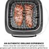 imageChefman Electric Indoor Air Fryer  Grill Does It All CountertopSize 5in1 Unit Can Air Fry Grill Roast Bake and Broil Removable Integrated Probe Thermometer Guarantees Perfect Doneness7 QT  Air Fryer Grill
