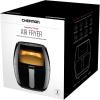 imageChefman Electric Indoor Air Fryer  Grill Does It All CountertopSize 5in1 Unit Can Air Fry Grill Roast Bake and Broil Removable Integrated Probe Thermometer Guarantees Perfect Doneness8 QT  Window