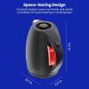 imageChefman Electric Kettle 18 Liter Stainless Steel Electric Tea Kettle Water Boiler with Automatic Shutoff LED Lights BoilDry Protection Hot Water Electric Kettles for Boiling Water GreenBlack