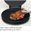 imageChefman Everything Maker ampamp Pizza Oven  1440W Countertop Electric Pizza Maker with 12 Nonstick Cooking Plates Make Pizza Quesadillas Omelettes and More with Indicator Lights and Vertical StorageMidnight