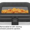 imageChefman Fry Guy The Most Compact ampamp Convenient To Deep Fry Comfort Food RestaurantStyle Basket With A 16Quart Capacity EasyView Window ampamp Adjustable Temp Control Stainless  15 LiterStainless  15 Liter