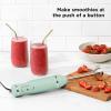 imageChefman Immersion Stick Hand Blender with Stainless Steel Blades Powerful Electric Ice Crushing 2Speed Control Handheld Food Mixer Purees Smoothies Shakes Sauces ampamp Soups Midnight BlueSage