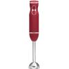 imageChefman Immersion Stick Hand Blender with Stainless Steel Blades Powerful Electric Ice Crushing 2Speed Control Handheld Food Mixer Purees Smoothies Shakes Sauces ampamp Soups Midnight BlueRed