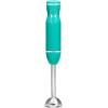 imageChefman Immersion Stick Hand Blender with Stainless Steel Blades Powerful Electric Ice Crushing 2Speed Control Handheld Food Mixer Purees Smoothies Shakes Sauces ampamp Soups Midnight BlueTurquoise