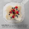 imageChefman Obliterator 48 oz Countertop Blender for Smoothies 1380W Motor to Crush Ice Nuts and Frozen Fruit with Stainless Steel Blade Auto Blend Function Includes Tamper and Scraper  MidnightMidnight