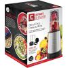 imageChefman Personal Ultimate Kitchen Blender Quick Portable Blending of Shakes Smoothies Baby Food ampamp Juice 2 Travel Cups Cover ampamp Drinking Rim 6Piece Set DishwasherSafe StainlessSteel BladeBlackStainless Steel