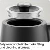 imageChefman TrueTemp Precision Control Gooseneck Kettle Internal Custom Temperature Control and 6 OneTouch Presets BoilDry Protection Auto ShutOff for Safety For Pour Over Coffee and Tea BlackBlack  Gooseneck