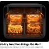 imageChefman TurboFry Touch Dual Air Fryer Maximize The Healthiest Meals With Double Basket Capacity OneTouch Digital Controls And Shake Reminder For The Perfect Crispy And LowCalorie Finish6 Quart
