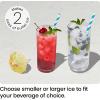 imageIceman Commercial Ice Maker Machine 100lbs24H Stainless Steel Ice Machine with 30lb Storage Bin Under Counter Ice Maker for Restaurant Home Bar Office Ice Scoop ampamp Drain Hose IncludedCompact Bullet Ice Maker