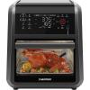 imageCHEFMAN ExacTemp 12 Quart 5in1 Air Fryer with Integrated Smart Cooking Thermometer 28 Touchscreen Presets Rotisserie Dehydrator Bake XL Convection Oven with Auto Shutoff Black