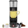 imageCHEFMAN Single Serve Coffee Maker K Cup Coffee Machine Compatible with KCup Pods and Ground Coffee Brew 6 to 14oz Cup Drip Coffee Maker Cup Lift Filter Included