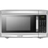 imageChefman Countertop Microwave Oven 13 Cu Ft Digital Stainless Steel 1000 Watts with 6 Auto Menus 10 Power Levels Eco Mode Memory Mute Function Child Safety Lock Easy Clean Microwave Ovens13 Cu Ft