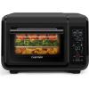 imageChefman EasyAir 15 Qt Air Fryer ampamp Countertop Oven for Quick ampamp Healthy Meals Bake Broil Air Fry Toast and Bagel Functions 450F Max Temp 4 Slice Toaster Oven Air Fryer Combo  WhiteBlack