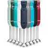 imageChefman Immersion Stick Hand Blender with Stainless Steel Blades Powerful Electric Ice Crushing 2Speed Control Handheld Food Mixer Purees Smoothies Shakes Sauces ampamp Soups Midnight BlueMidnight Blue