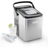 imageIceman Commercial Ice Maker Machine 100lbs24H Stainless Steel Ice Machine with 30lb Storage Bin Under Counter Ice Maker for Restaurant Home Bar Office Ice Scoop ampamp Drain Hose IncludedBullet Ice Maker