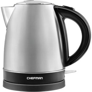 imageChefman Digital Electric Glass Kettle No1 Kettle Manufacturer Removable Tea Infuser Included 8 Presets ampamp Programmable Temperature Control Auto Shutoff Water Filter 6 Cup Capacity 15 LiterStainless
