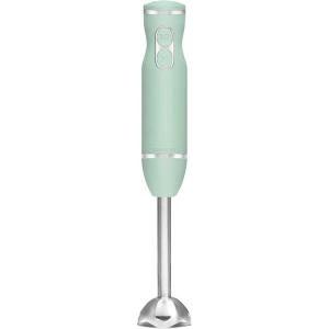 imageChefman Immersion Stick Hand Blender with Stainless Steel Blades Powerful Electric Ice Crushing 2Speed Control Handheld Food Mixer Purees Smoothies Shakes Sauces ampamp Soups Midnight BlueSage