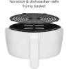 imageCHEFMAN Small Air Fryer Healthy Cooking 37 Qt Nonstick User Friendly and Digital Touch Screen w 60 Minute Timer ampamp Auto Shutoff Dishwasher Safe Basket BPAFree Glossy White35 Quart