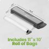 imageChefman Food Vacuum Sealer Machine Compact Vacuum Sealer with Moist ampamp Dry Settings Perfect for Sous Vide Storage and Freezer OneTouch Operation Vacuum Storage Bags Included  Black
