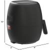 imageChefman Air Fryer TurboFry 7Qt 6in1 HighPowered 450F Cooking for Crispier Results Compact SpaceSaving Design Air Fry Bake Broil Reheat Dehydrate Defrost Fast ampamp Even Cooking  Black36 Quart