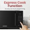 imageChefman Countertop Microwave Oven 11 Cu Ft 1000 Watts with 10 Power Levels 6 Cooking Presets with OneTouch Express Cook Eco Mode Child Safety Lock ampamp Mute Button  Black09 Cu Ft