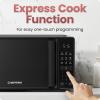 imageChefman Countertop Microwave Oven 11 Cu Ft 1000 Watts with 10 Power Levels 6 Cooking Presets with OneTouch Express Cook Eco Mode Child Safety Lock ampamp Mute Button  Black07 Cu Ft
