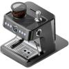 imageChefman Crema Deluxe Espresso Machine with Double Boiler Use Milk Frother and Brew Espresso Simultaneously Professional Coffee Maker with Coffee Grinder and Steam Wand 30 Grind SettingsSemiAutomatic