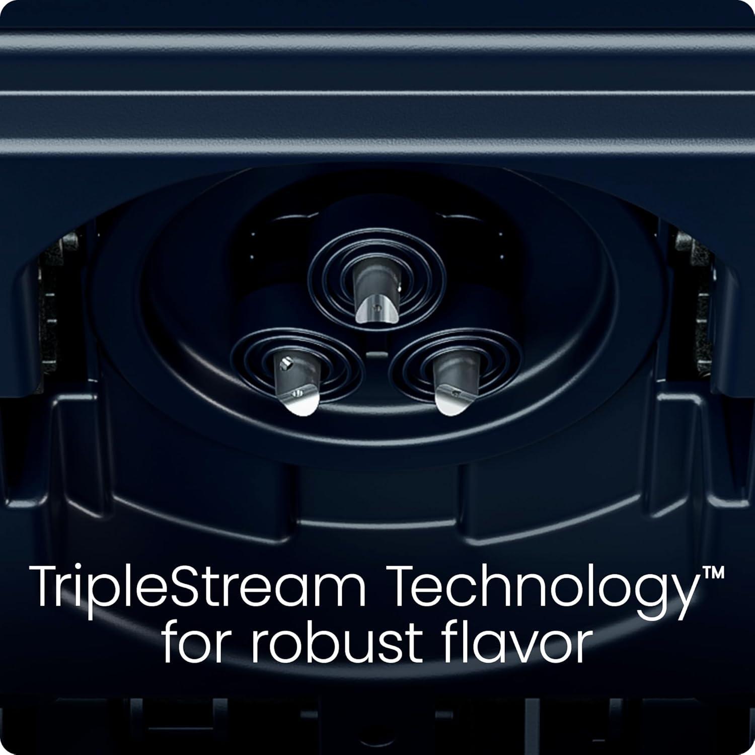 imageChefman Caffeinator Single Serve Coffee Maker Brew Kcups ampamp Grounds Drip Coffee Machine with Brew Strength Settings Iced Coffee Function 48 oz Removable Water Reservoir  Includes 4 FiltersMidnight