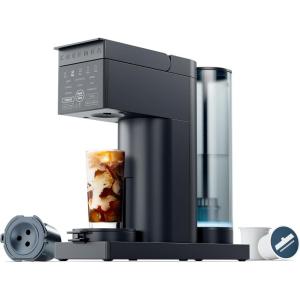 imageChefman Caffeinator Single Serve Coffee Maker Brew Kcups ampamp Grounds Drip Coffee Machine with Brew Strength Settings Iced Coffee Function 48 oz Removable Water Reservoir  Includes 4 FiltersMidnight