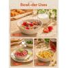 imageSweese 5 Inch Porcelain Small 10 oz Bowls Set of 6 for Dessert  Ice cream  Soup  Rice  Fruits  Small Portions  Microwave Dishwasher and Oven Safe  WhiteWhite