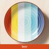 imageSweese Pasta Bowls Set of 6 30 Ounce Ceramic Salad Plates for Dishwasher ampamp Microwave Safe  Solid Salad Bowls Soup Bowls  Deep Plates Lipped Edges Oven Safe Porcelain Plates Serving BowlsMulticolor