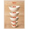 imageSweese 8 Inch Porcelain 42 oz Serving Bowls Set of 4 for Salad  Soup  Snacks  Pasta  Microwave Dishwasher and Oven Safe  WhiteWhite