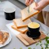 imageSweese French Butter Dish  Butter Crock for Counter with Water Line for Fresh Spreadable Butter  French Butter Keeper with Lid  Housewarming Gift For The One Who Has It All  WhiteBlack