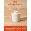 imageSweese French Butter Dish  Butter Crock for Counter with Water Line for Fresh Spreadable Butter  French Butter Keeper with Lid  Housewarming Gift For The One Who Has It All  WhiteWhite
