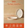 imageSweese Oval Serving Platters 145 Inch White Porcelain Serving Platters for Party Large Oval Serving Trays Serving Plates for Fish Dish Steak Restaurant Dessert Shop Set of 2