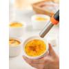 imageSweese Porcelain Souffle Dishes Ramekins  8 Ounce for Souffle Creme Brulee and Ice Cream  Set of 6 TurquoiseWhite