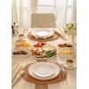 imageSweese Porcelain Divided Serving Dishes Relish Tray Serving Bowls for Parties  Perfect for Chips and Dip Veggies Candy and Snacks WhiteWhite