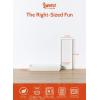 imageSweese Rectangular Porcelain Platters Serving Trays for Parties  138 Inch Set of 4 WhiteWhite