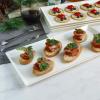 imageSweese Rectangular Porcelain Platters Serving Trays for Parties  138 Inch Set of 4 WhiteWhite