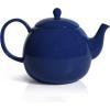 imageSweese Teapot Porcelain Tea Pot with Stainless Steel Infuser Blooming ampamp Loose Leaf Teapot  27ounce LilacNavy
