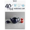 imageSweese Teapot Porcelain Tea Pot with Stainless Steel Infuser Blooming ampamp Loose Leaf Teapot  27ounce LilacNavy