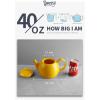 imageSweese Teapot Porcelain Tea Pot with Stainless Steel Infuser Blooming ampamp Loose Leaf Teapot  27ounce LilacYellow