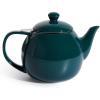 imageSweese Teapot Porcelain Tea Pot with Stainless Steel Infuser Blooming ampamp Loose Leaf Teapot  27ounce LilacDark Green