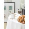 imageSweese 35oz Porcelain Espresso Cups Set of 4 Mini Coffee Mugs Demitasse Cups  WhiteWhite
