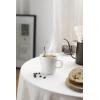imageSweese 35oz Porcelain Espresso Cups Set of 4 Mini Coffee Mugs Demitasse Cups  WhiteWhite
