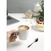 imageSweese 35oz Porcelain Espresso Cups Set of 4 Mini Coffee Mugs Demitasse Cups  WhiteWhite