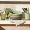 imageSweese 975 Large Pasta Bowls 50 Ounces Salad Bowls Set for Serving Pasta Noodle Soup Dinner Large Kitchen Bowl Set of 4 Microwave and Dishwasher Safe WhiteMorandi