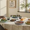 imageSweese 975 Large Pasta Bowls 50 Ounces Salad Bowls Set for Serving Pasta Noodle Soup Dinner Large Kitchen Bowl Set of 4 Microwave and Dishwasher Safe WhiteMorandi